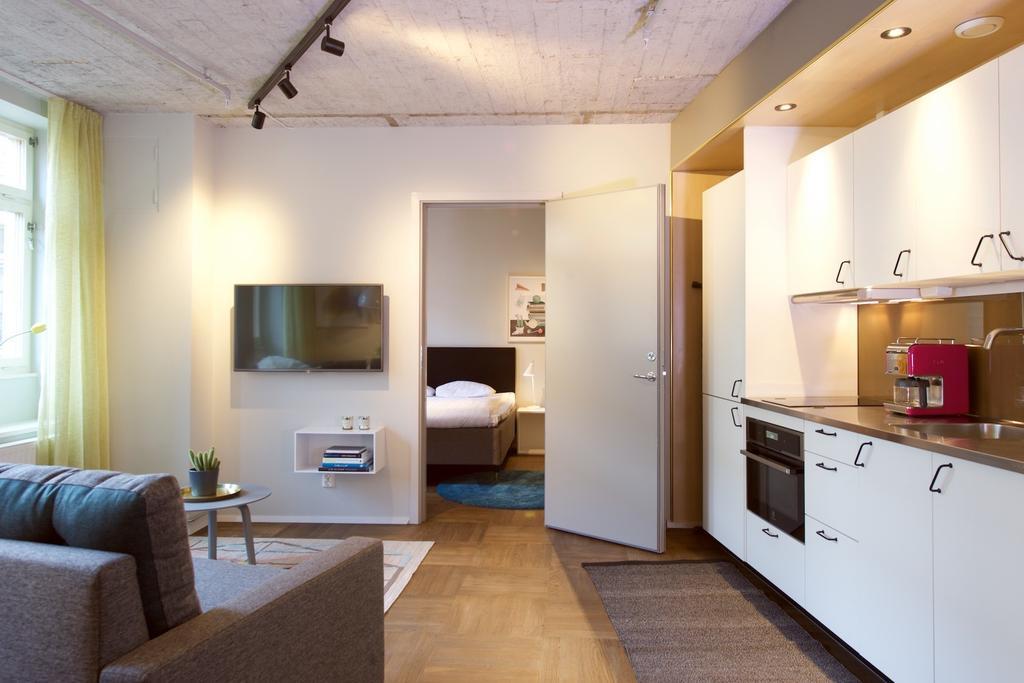 Second Home Apartments Asplund Solna Oda fotoğraf